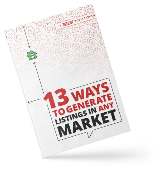 13 ways to generate listings in any market REDX Ebook Cover